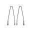 Portland Design Works Black Full Metal Fender Hardware Set - 700x30mm